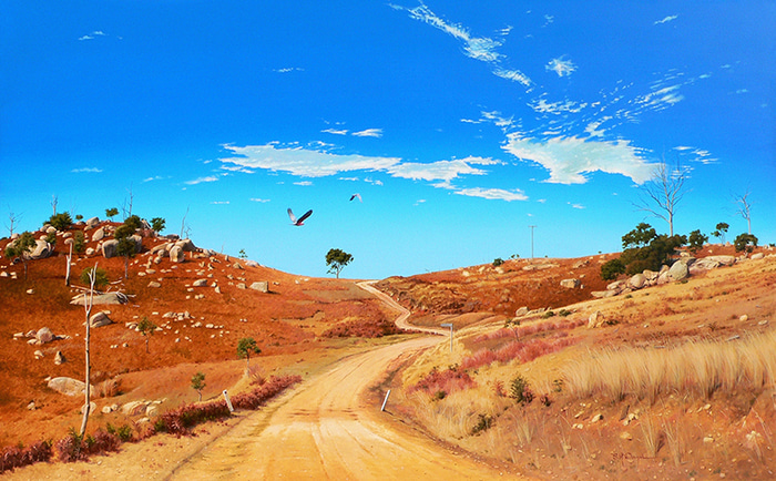 Wallangarra Track, NSW by Scott McDougall | Lethbridge Gallery